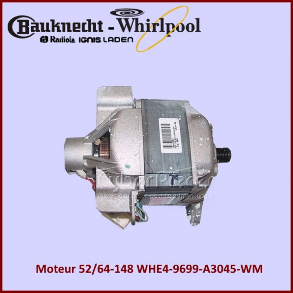 Moteur 52/64-148 WHE4-9699-A3045-WM Whirlpool 481236158376 CYB-187695