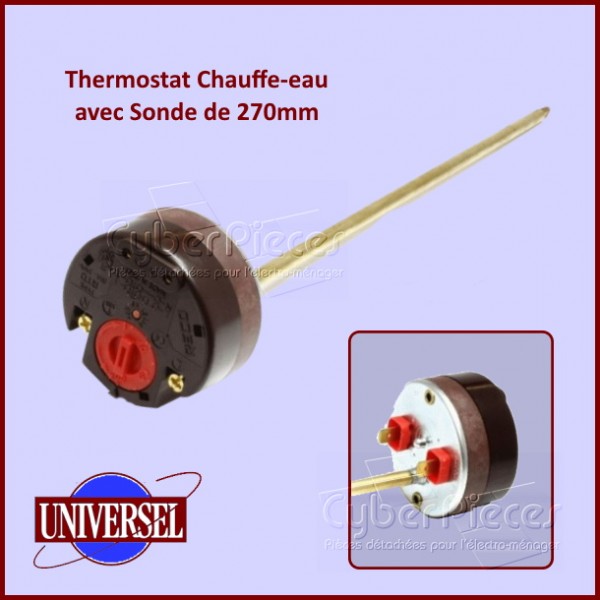 Thermostat Chauffe-eau avec Sonde de 270mm - Pièces chauffe-eau