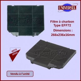 Filtre à charbon Type EFF72 CYB-050739