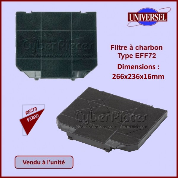 Filtre hotte ELECTROLUX EFC90461OX