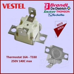 Thermostat 16A - T330 - 250V Vestel 32009199 CYB-198448