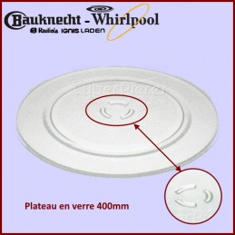 WHIRLPOOL Four micro-ondes 28cm Plateau en verre diam BAUKNECHT