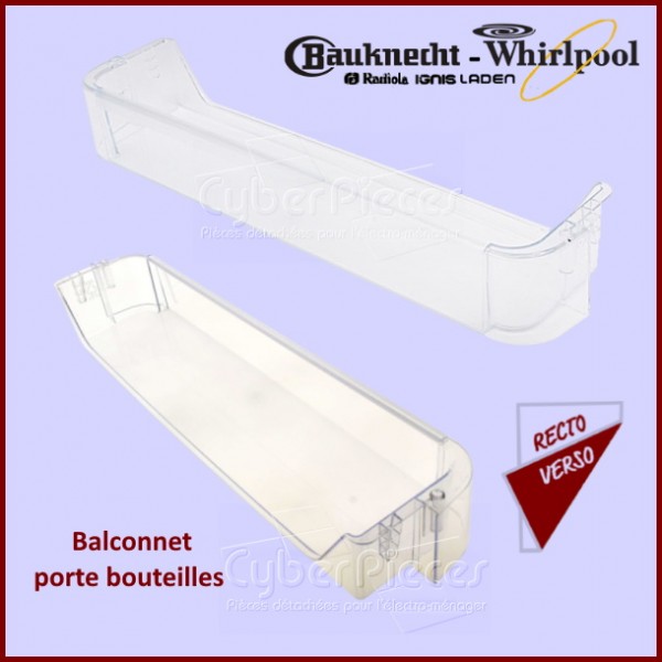 Balconnet Porte Bouteilles 480132102056 - Pièces réfrigérateur & co