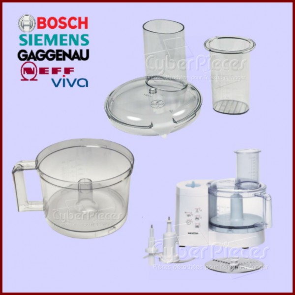 Kit bol avec couvercle et poussoir Bosch 11025978