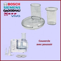 Couvercle avec poussoir Bosch 00657227 CYB-300018