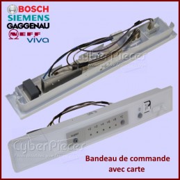 Bandeau de commande avec carte Bosch 00658052 CYB-300049