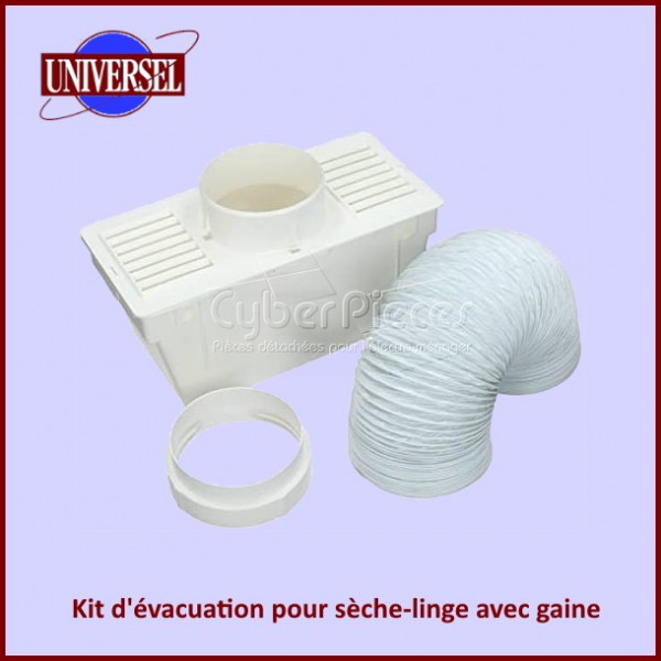 Kit d'évacuation pour sèche-linge universel CYB-128766