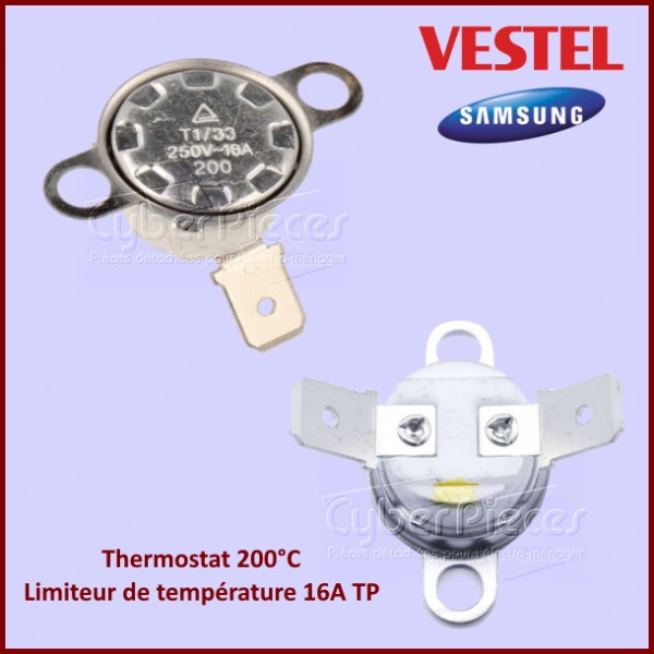 Klixon 200°C Vestel 32031722 CYB-210867