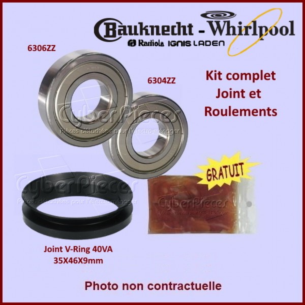 Kit Palier Whirlpool 481253068001 - 2éme Version