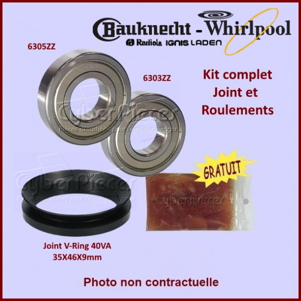 Kit Palier Whirlpool 481253068001 - 1éme Version