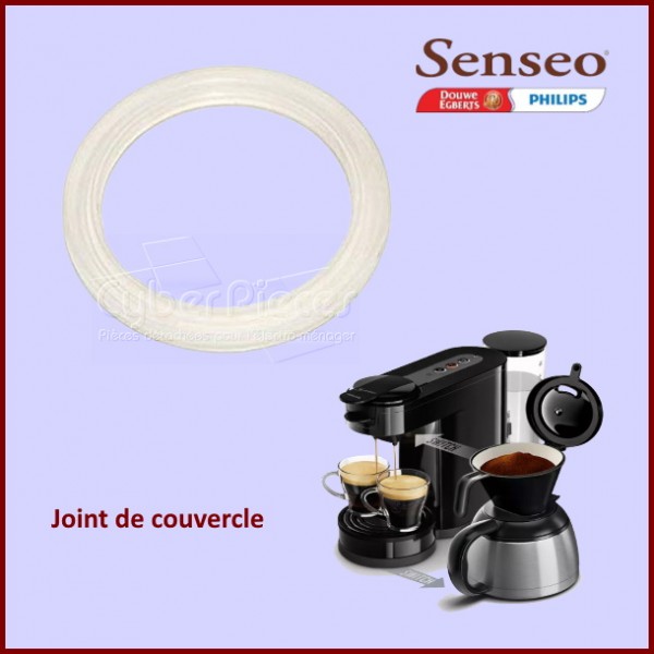 JOINT SENSEO Philips couvercle joint lèvre chambre cafetière + DIFFUSEUR +  VIS