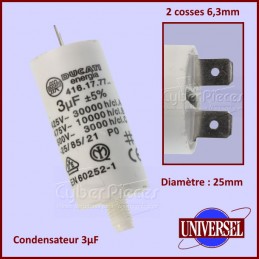Condensateur 3µF (3,0MF) 450V CYB-005470
