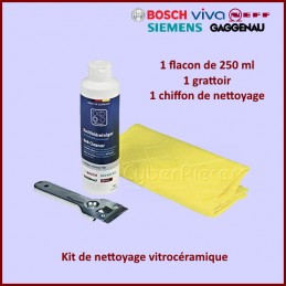 Kit de nettoyage vitrocéramique Bosch 00311900 CYB-114233