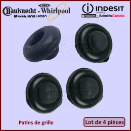 Lot de 4 Patins de grille Indesit C00382262 CYB-206556