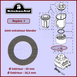 Joint entraineur blender Kitchenaid W10912260 CYB-084147