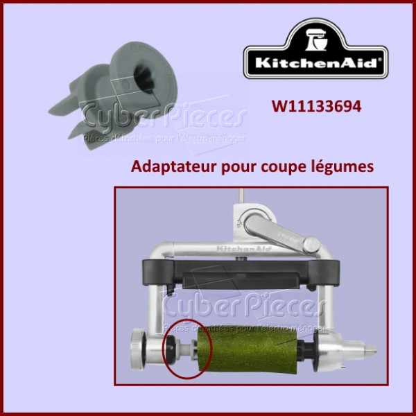 Adaptateur coupe légumes KitchenAid W11133694 CYB-327800