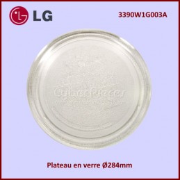 Plateau en verre 284mm LG 3390W1G003A CYB-231336