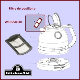 Filtre de bouilloire Kitchenaid W10558310 CYB-038171