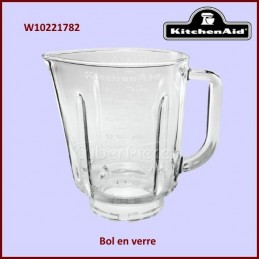 Bol Blender 1,5l en verre Kitchenaid W10221782  WPW10221782 CYB-351515