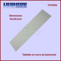 Tablette en verre Liebherr 7272592 CYB-371209