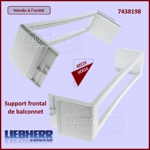 SUPPORT TABLETTE BALCONNET DROIT FRIGO LIEBHERR 7433698 7433698 Liebherr