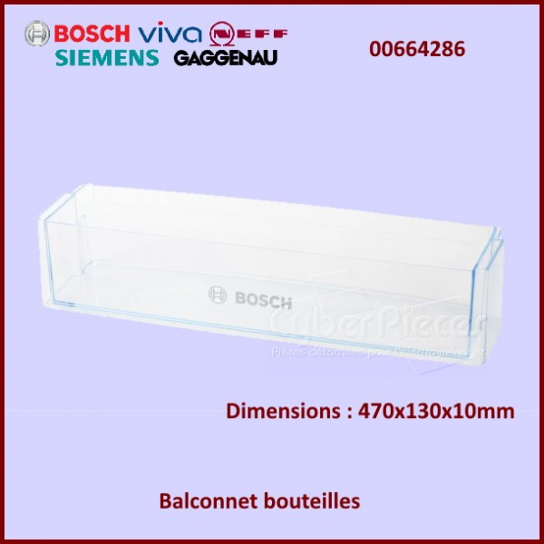 Balconnet bouteilles Bosch 00664286 CYB-300629