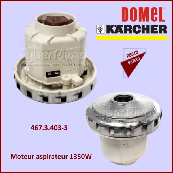 Moteur aspirateur 1350W Domel 467.3.403-3 CYB-205542