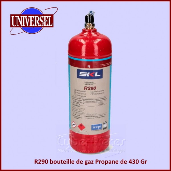 R290 bouteille de gaz Propane de 430 Gr***épuisé*** CYB-420952