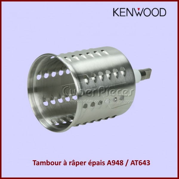 Râpe tambour N°2 Epais Kenwood KW711855 CYB-301039