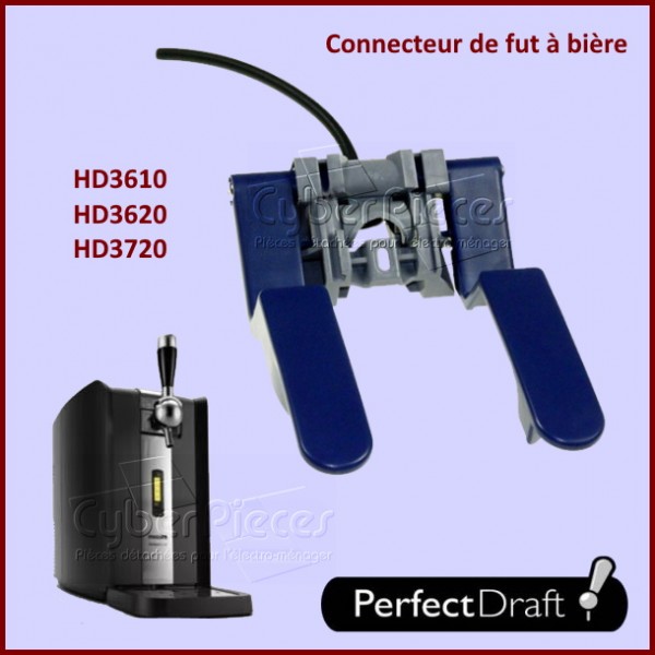 Kit de 5 Joints Perfectdraft Philips HD3720 HD3620 HD3610