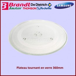 Plateau tournant en verre 360mm Samsung DE74-20002B CYB-236362