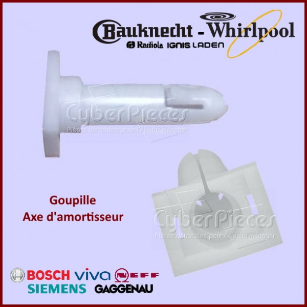 Goupille Axe Amortisseur Whirlpool 480110100803 CYB-084314