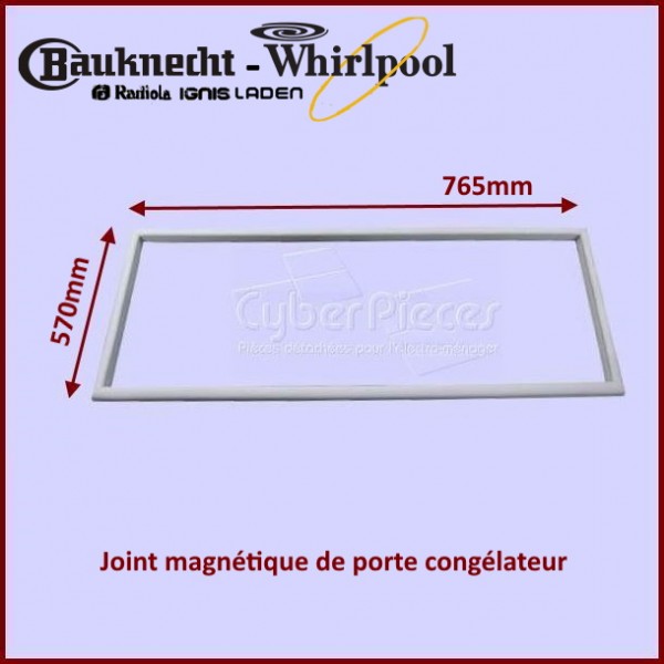 Joint magnétique de congélateur 481246668817 CYB-196413