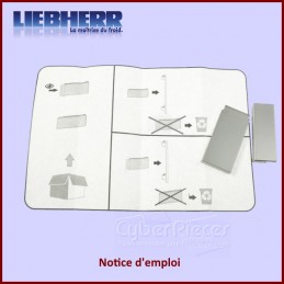 Poignée réfrigérateur Liebherr 742891600 - Pièces réfrigérateur & c