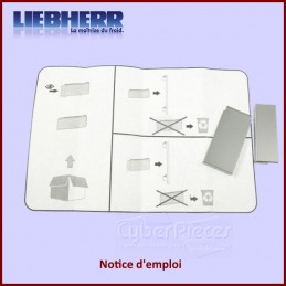 Cache vis inox pour poignée Liebherr 9096003 CYB-102902