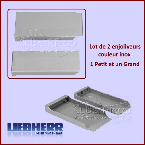 Cache vis inox pour poignée Liebherr 9096003 CYB-102902