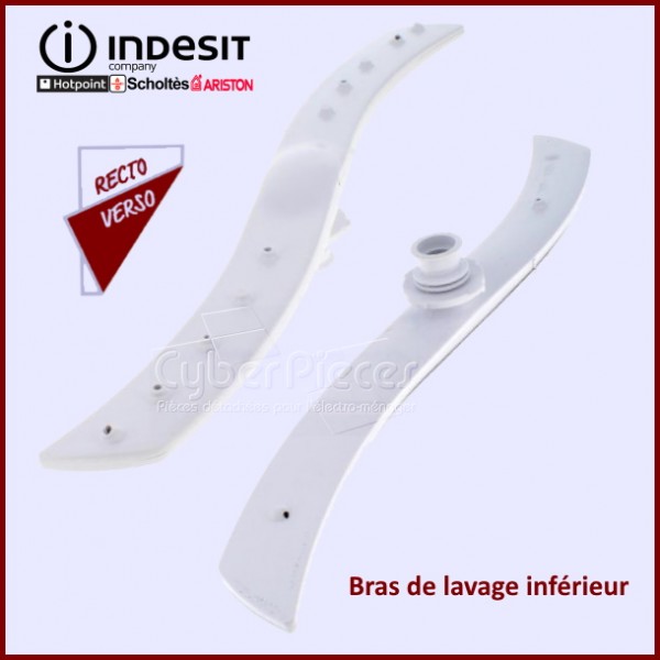 Bras de lavage inférieur Indesit C00094182 CYB-052429