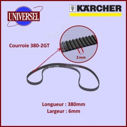 Courroie 380-2M pour Karcher K55 K65 CYB-152914