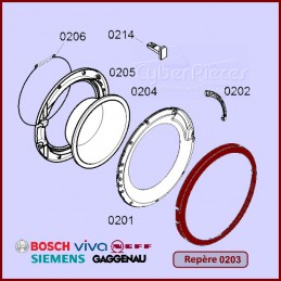 Cadre extérieur de hublot Bosch 00715022 CYB-419192