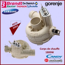 Capot avec résistance 1800W Brandt AS0042312 CYB-116503