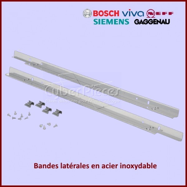 Jeu de montage et fixation pour porte lave vaisselle Bosch