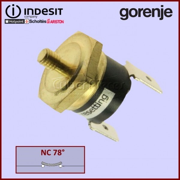 Thermostat de Sécurité C00041086 INDESIT CYB-315197