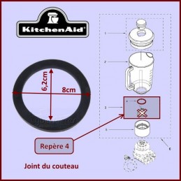 Joint du couteau KITCHENAID 9704204 CYB-353106