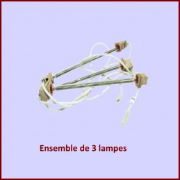 Kit de 3 lampes de dégivrage pour WR51X445 ***Pièce épuisée*** CYB-301411