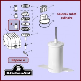 Couteau robot Kitchenaid W10597683 CYB-438254
