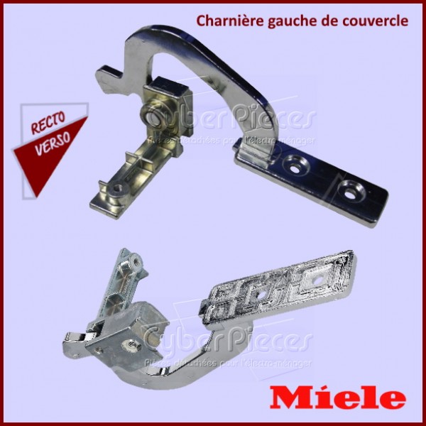 Charnière gauche de porte Miele 5784610 CYB-075589