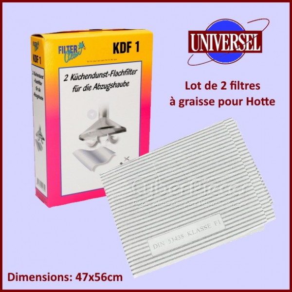 Filtre A Graisse Universel Pour Hotte Aspirante Avec Indicateur De