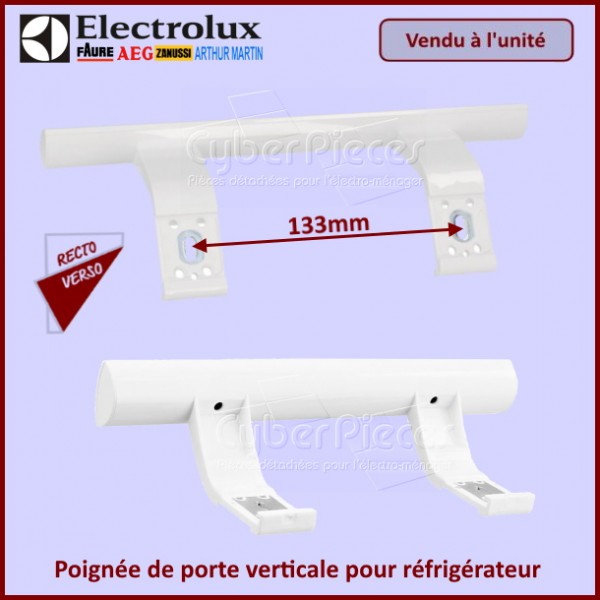 Poignée verticale blanche Electrolux 2651095073 CYB-068802