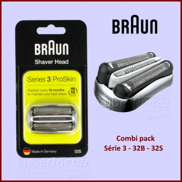 Combi pack Série 3 - 32B - 32S Braun 81483728
