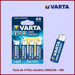 Pack de 4 Piles alcaline LR06/AA - LR6 CYB-235679